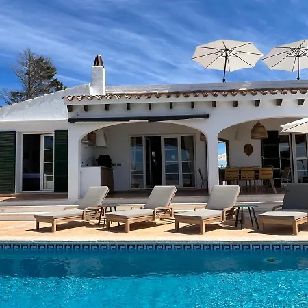 Fully Renovated Paput Menorca With Pool, Airco And Fabulous Seaview * Binibeca