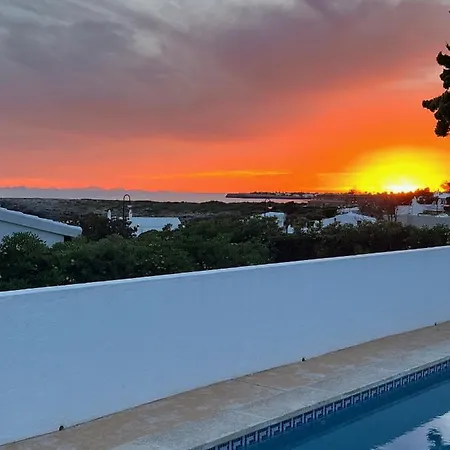Alpehytte Fully Renovated Paput Menorca With Pool, Airco And Fabulous Seaview