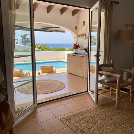 Fully Renovated Paput Menorca With Pool, Airco And Fabulous Seaview