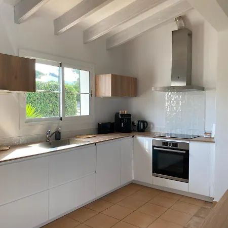 Fully Renovated Paput Menorca With Pool, Airco And Fabulous Seaview Dağ evi Binibeca
