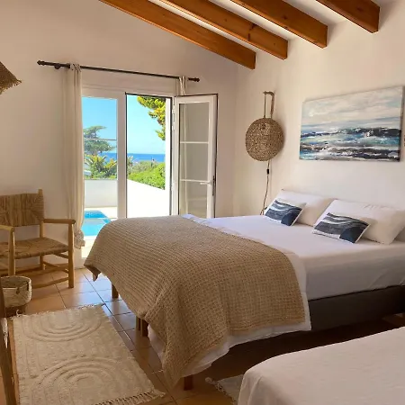 Fully Renovated Paput Menorca With Pool, Airco And Fabulous Seaview *